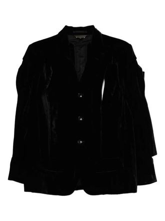 Comme Des Garçons cut-out blazer - Nero