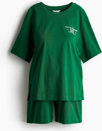 H&M MAMA Zweiteiler aus Jersey - Green