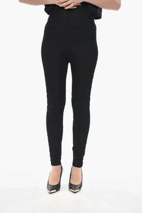 Givenchy Leggings in Tessuto Crochet Motivo Monogram Givenchy