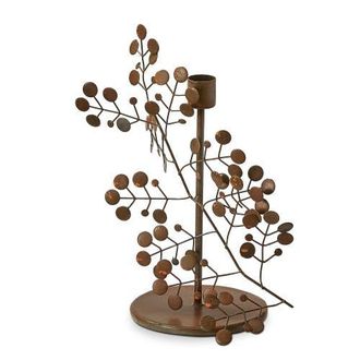 Tag Tarin Small Brown Iron Taper Candle Holder for Everyday Use at Nordstrom