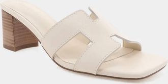Billini Womens Elcie Block Heels In Bone