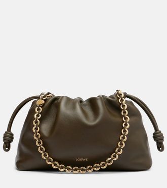 Loewe Flamenco Medium leather clutch