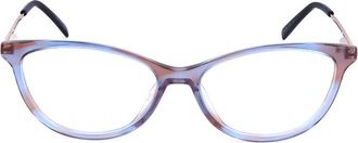 M Missoni Ladies Brownblue Rectangular Eyeglass Frames MMI-0017-3LG