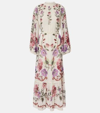 Farm Rio Floral maxi dress