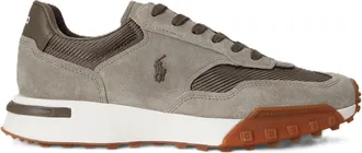Polo Ralph Lauren Suede Mesh Gum Sole Sneakers