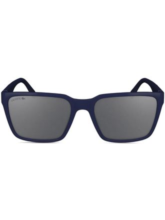 Lacoste logo-embossed sunglasses - Blue