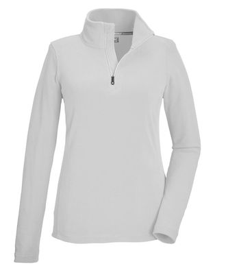 Killtec Fleeceshirt KILLTEC KSW 62 WMN FLC SHRT, Damen, Gr. 42, weiss (gebrochenes wei&szlig;), Obermaterial: 100% Polyester, Shirts Fleeceshirt, f&uuml;r Sportmode und 