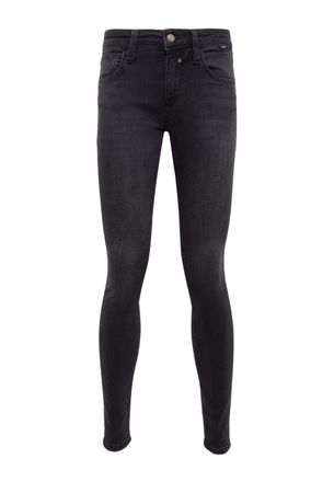 Mavi Skinny-fit-Jeans MAVI Mavi Jeans Adriana, Damen, Gr. 26, L&auml;nge 30, grau, Obermaterial: 80% Baumwolle CO. 18% Polyester PES. 2% Elasthan EL., Jeans Ski