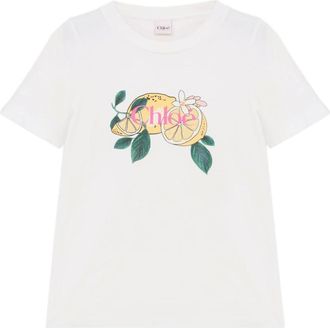 Chlo&eacute; T-shirts - Dames - T-shirts - Wit - M - Tops