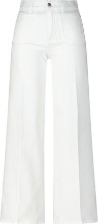 Frame Denim Wijde Broek - Dames - Wijde Broeken - Wit - W31 - Broeken