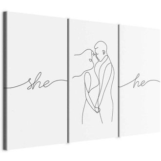 OEM Pintura - Tr&iacute;ptico Del Amor (3 Partes)