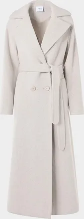 Akris Herringbone Wool Coat