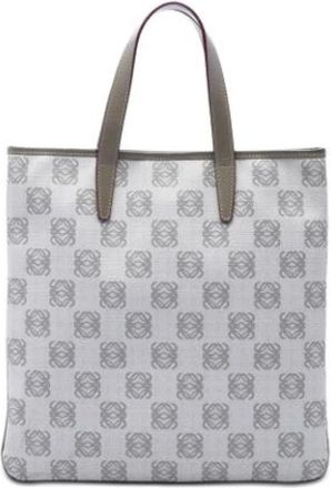 Loewe Pre-owned Tote Bag - Dames - Vintage Shopper - Grijs - ONE Size - Leer - Vintage