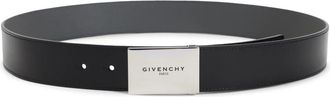 Givenchy Label Reversible Belt - Heren - Riemen - Zwart - 100 CM - Leer - Accessoires
