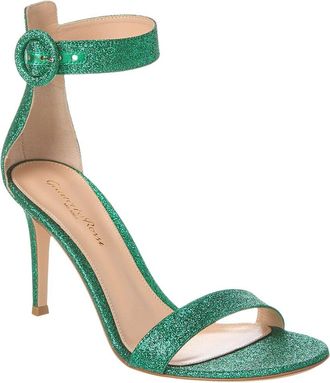 Gianvito Rossi Portofino 85 Glitter Sandal