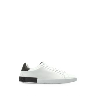 Dolce & Gabbana Logo-embossed Contrast-heel Sneakers