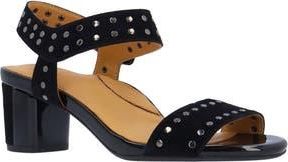 L'Amour Des Pieds Maddex Studded Sandal in Black at Nordstrom Rack, Size 6.5