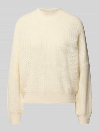 Drykorn Drykorn Strickpullover mit gerippten Abschlüssen Modell LARELYA in Offwhite, Größe XL