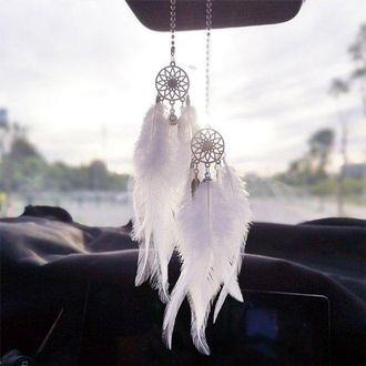 OEM Dise&ntilde;os De Interiores De Autom&oacute;viles - Perchas Para Autom&oacute;viles - Decoraci&oacute;n Del Hogar - Decoraciones Navide&ntilde;as - Atrapasue&ntilde;os De Plumas