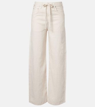 Citizens Of Humanity Brynn linen wide-leg pants