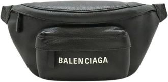 Balenciaga Pre-owned Belt Bags, female, Black, Size: ONE SIZE Pre-owned Leather balenciaga-bags
