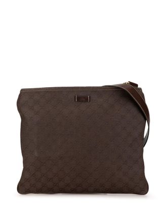 Gucci 2000-2015 GG Canvas crossbody bag - Brown