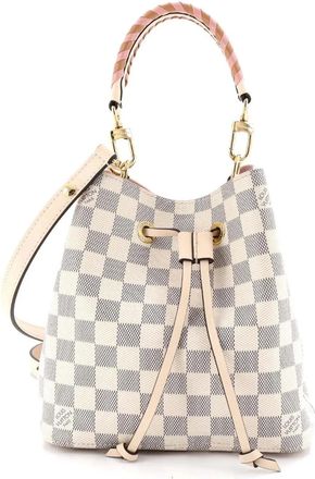 Louis Vuitton Braided Handle NeoNoe Handbag Damier BB bucket bag - Wit