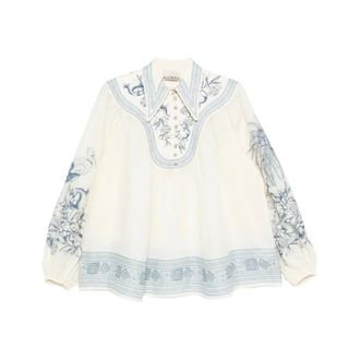 Alemais Mujer, Blusas y Camisas, Blanco, Talla: 2XS