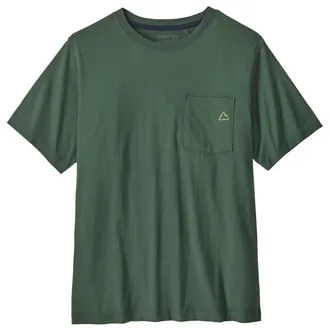 Patagonia Fitz Roy Massif Pocket Tee T-Shirt f&uuml;r Herren | oliv