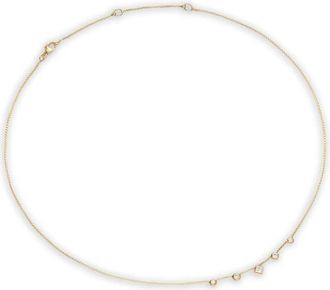 David Yurman Collana Petite Modern Renaissance in oro giallo 18 carati con diamanti