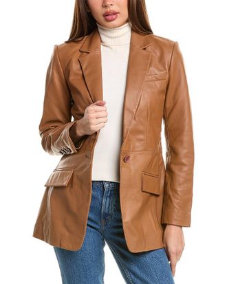 Walter Baker Mia Leather Blazer