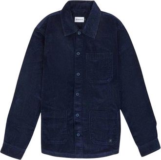 Nowadays Corduroy Overshirt - Heren - Zomerjassen - Blauw - L - Katoen - Jassen