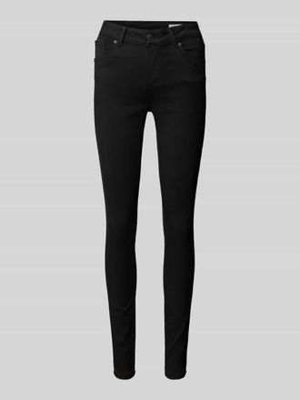 Vero Moda Skinny Fit Jeans im 5-Pocket-Design Modell LUX in Black, Größe XS/34