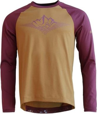 Zimtstern Pureflowz Shirt L/S Velotrikot f&uuml;r Herren | bunt