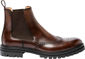 A.Testoni Chelsea Boot - - Shoes - Uomo - Marrone - 44 EU