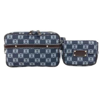 Loewe Pre-owned Belt Bags, unisex, Blue, Size: ONE SIZE Pre-owned Fanny pack Shoulder bag