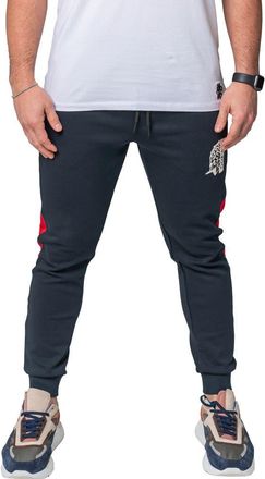 Maceoo Colorblock Fleece Joggers in Blue at Nordstrom, Size 2