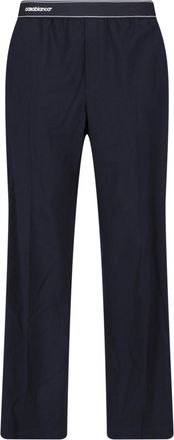 Casablanca Pantaloni Dritti Logo