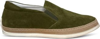 Tod's Espadrilles in pelle scamosciata - Verde