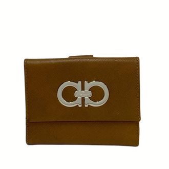 Ferragamo Leather Wallet (Bi-Fold) (Pre-Owned)
