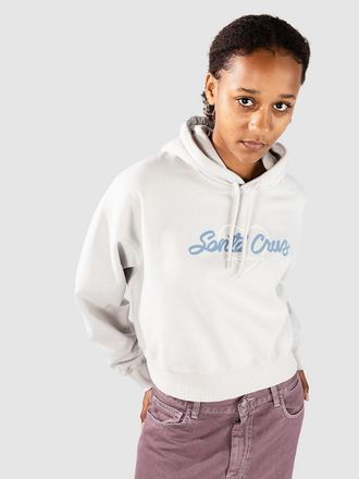 Santa Cruz Love Script Front Hoodie blau