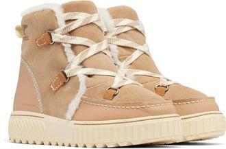 Sorel Womens Ona Ave Alpine Waterproof Boot In Dusty Tan/tawny Buff