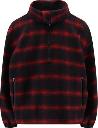 Balenciaga Chaqueta de Lana Media Cremallera - Sport - Hombre - Rojo - M