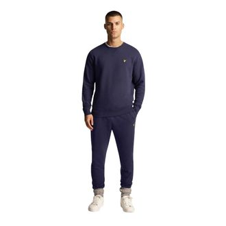 Lyle & Scott Mid Bottoms Skinny Sweatpant - Heren - Sweatpants - Blauw - S - Broeken