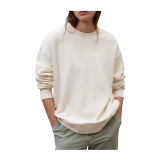 Ecoalf Sweatshirts, female, Beige, Size: XS Crewneck Sweatshirt