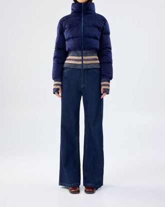 Unreal Fur Dublin Jacket In Navy