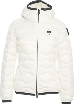 Blauer Camelia Down Jacket - Dames - Gewatteerde jassen - Wit - XS - Leer - Jassen