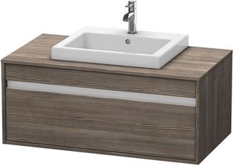 Duravit Duravit Ketho M&oacute;dulo Mural 6795, 1 Extra&iacute;ble, 1000mm, Para 1 Lavabo Empotrado, Centralizado, Color (frente/cuerpo): Pino Terra Decor - Kt679505151