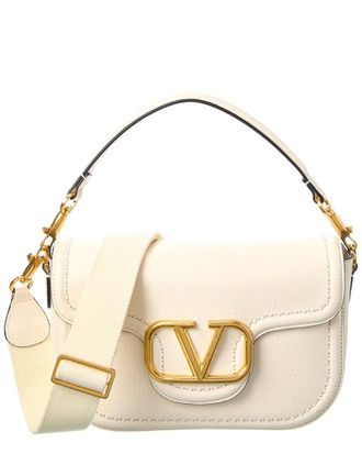 Valentino Alltime Leather Shoulder Bag
