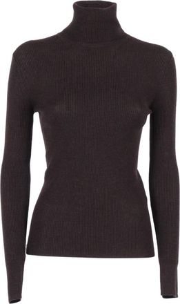 P.A.R.O.S.H. Turtlenecks, female, Brown, Size: M Leila Turtleneck